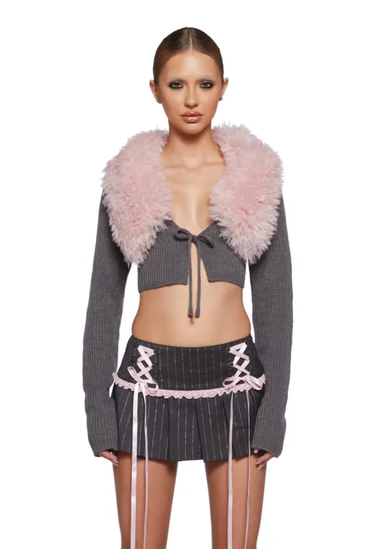 Chasing Heartbeats Cropped Cardigan sold by Dolls Kill