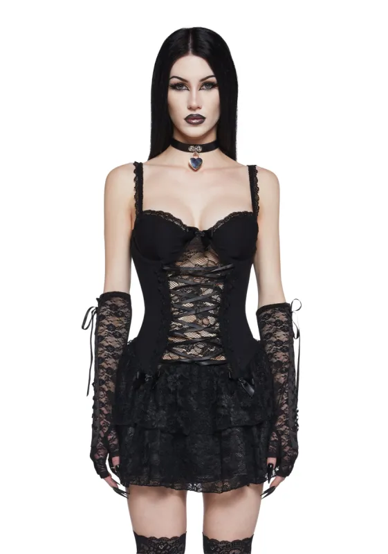 Online Audience Mini Dress sold by Dolls Kill