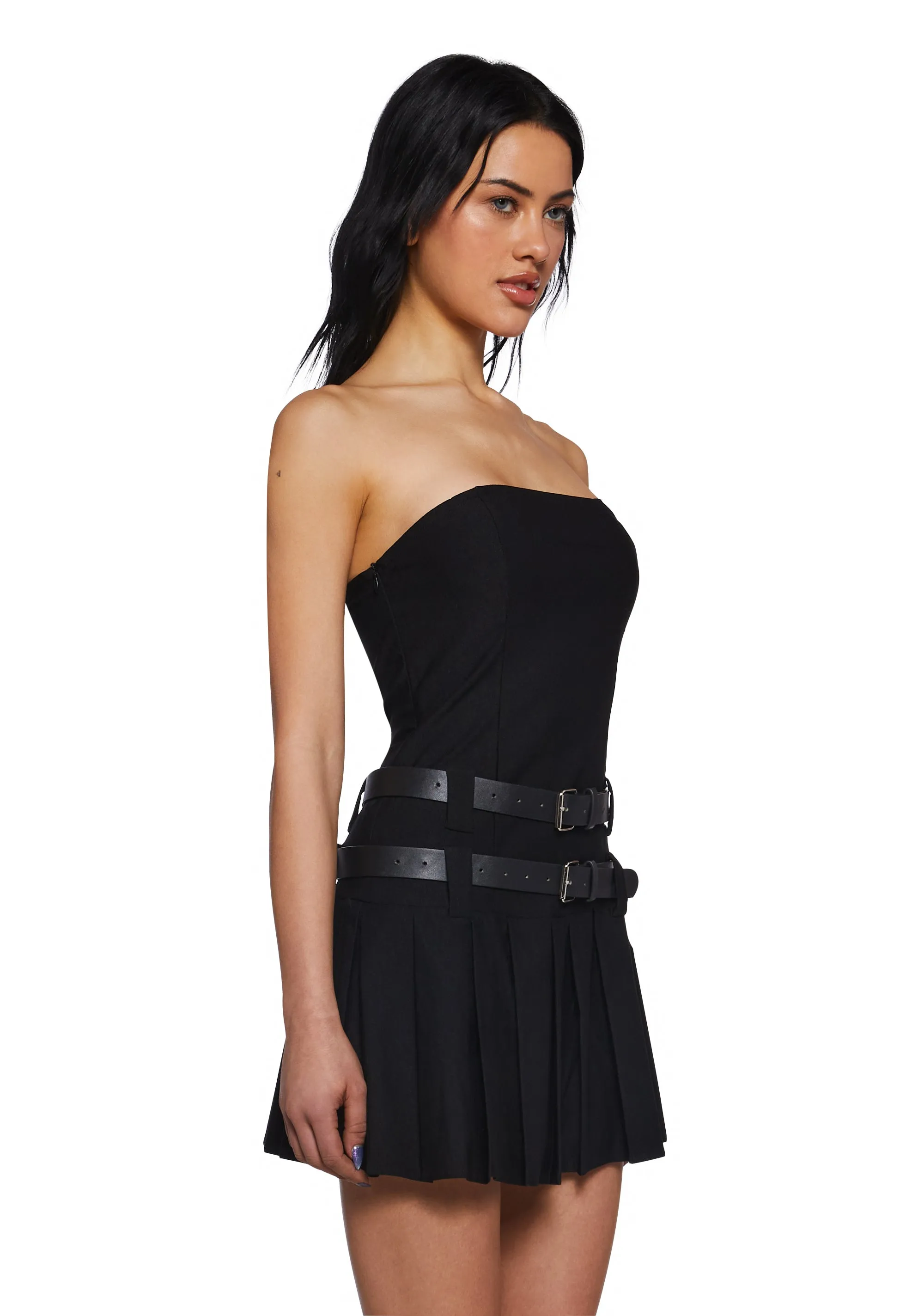 Late Nights Strapless Dress sold by Dolls Kill product image thumbnail 3