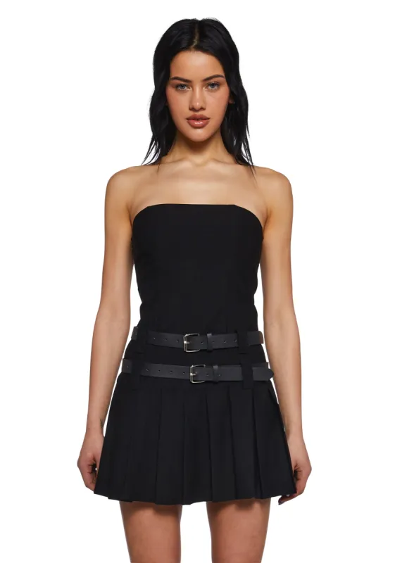 Late Nights Strapless Dress sold by Dolls Kill