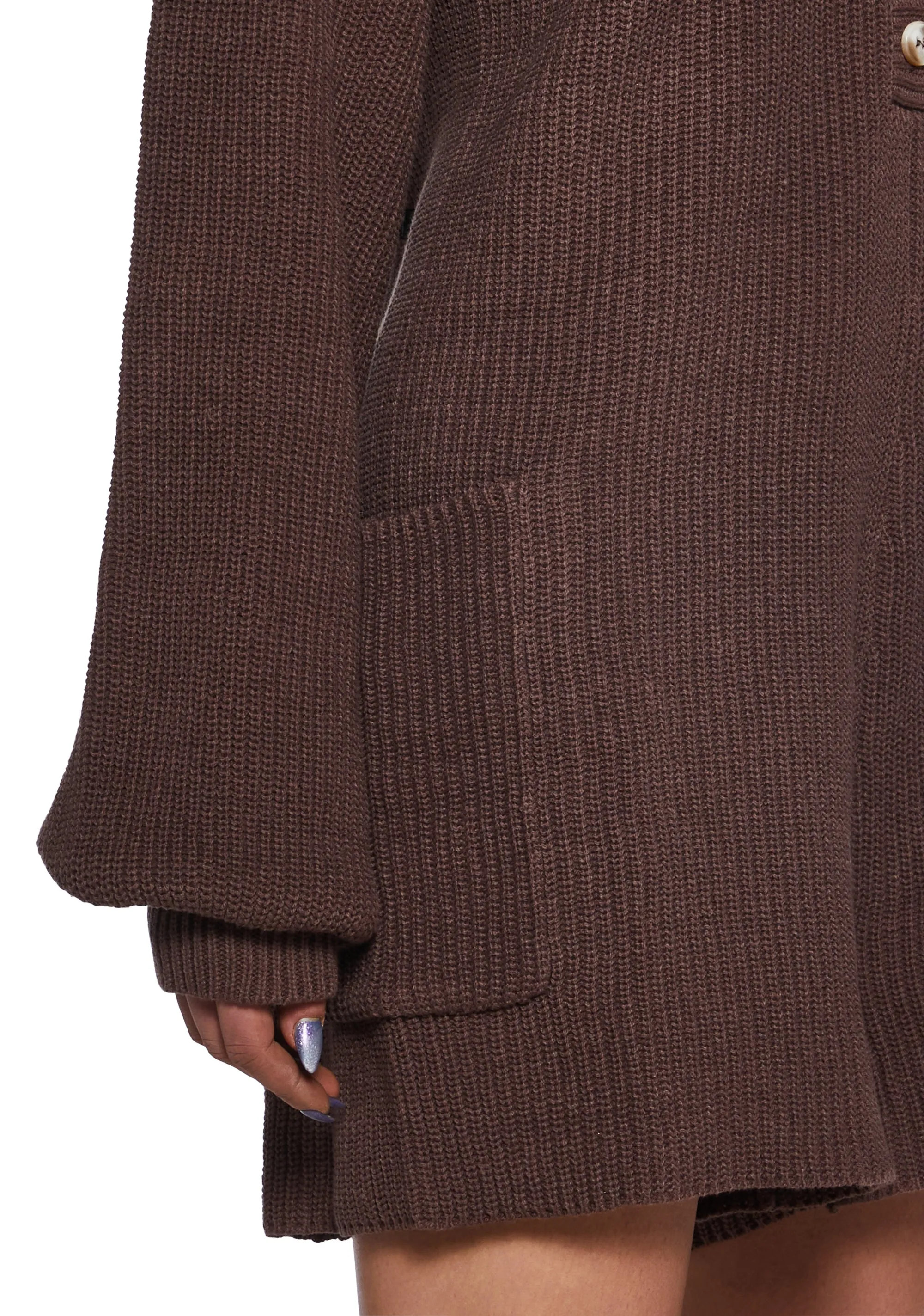 Cozy Weekends Knit Romper - Brown sold by Dolls Kill product image thumbnail 5