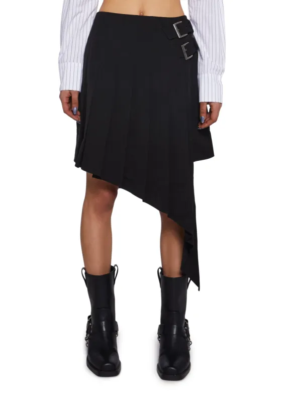 Kya Asymmetric Skirt sold by Dolls Kill