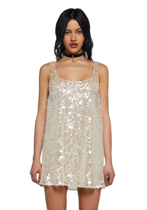 Sparkle And Poise Mini Dress sold by Dolls Kill