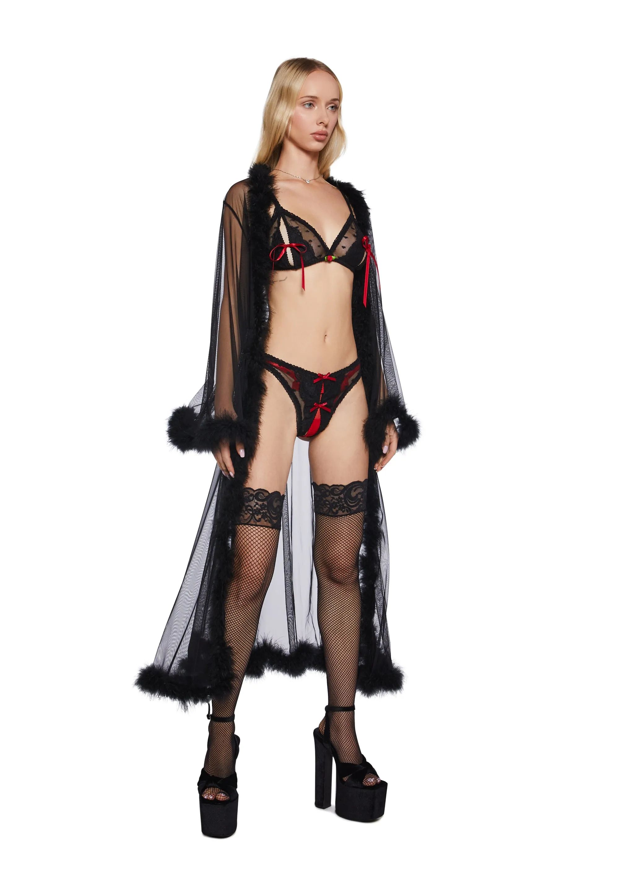 Heart Racing Lace Bra sold by Dolls Kill product image thumbnail 2