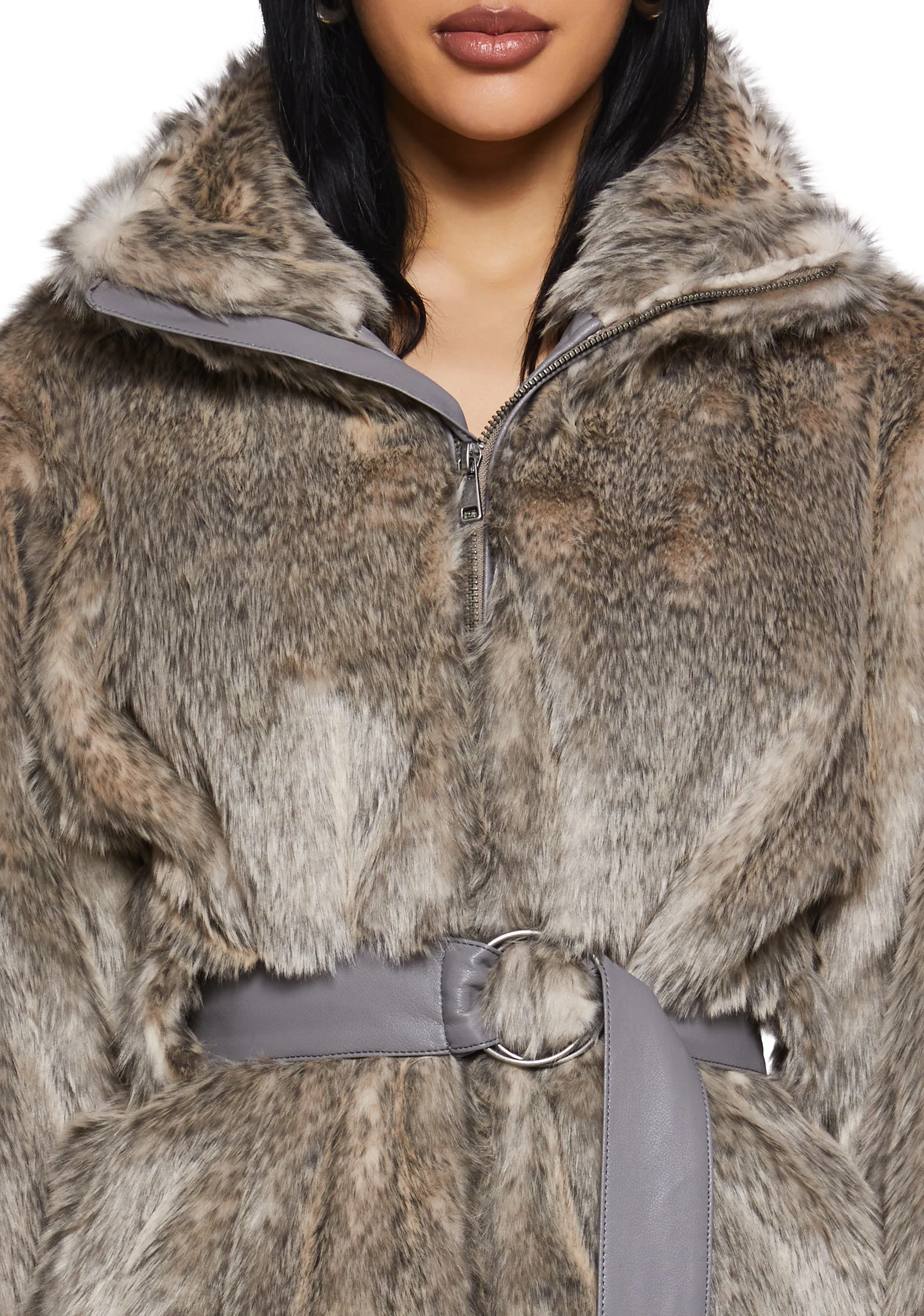Total Legacy Faux Fur Coat sold by Dolls Kill product image thumbnail 5