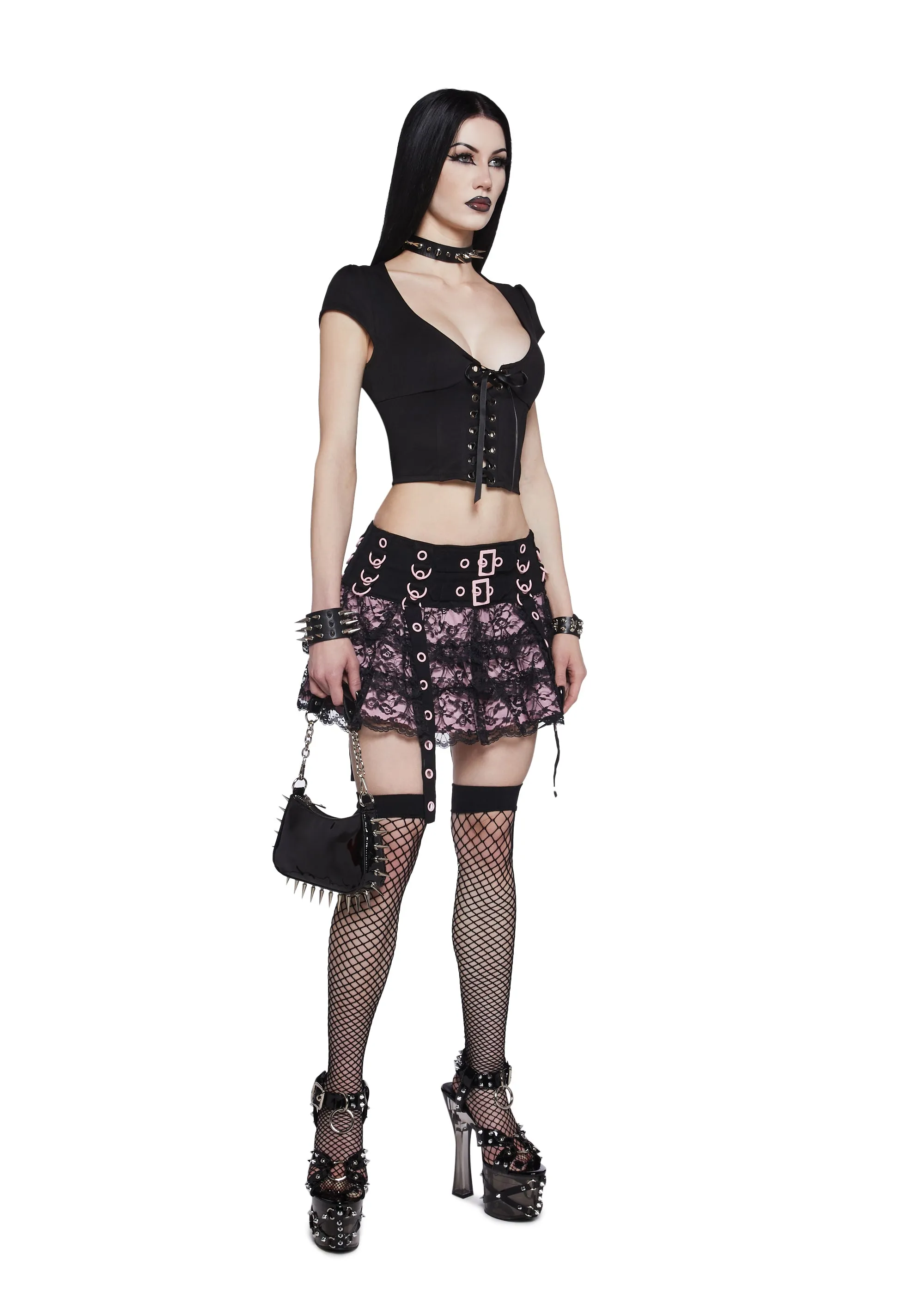 Holy Hexed Mini Skirt sold by Dolls Kill product image thumbnail 2
