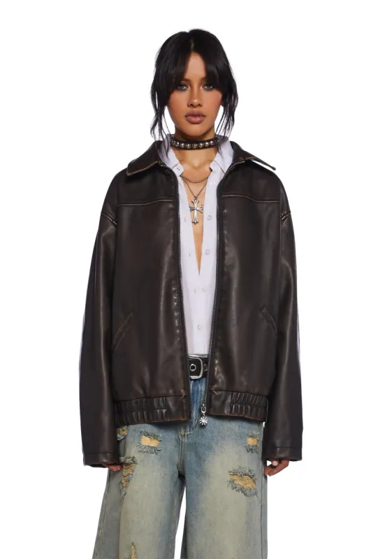 State Of Yearning Bomber Jacket sold by Dolls Kill