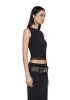 Corset Print Mesh Tank Top sold by Dolls Kill