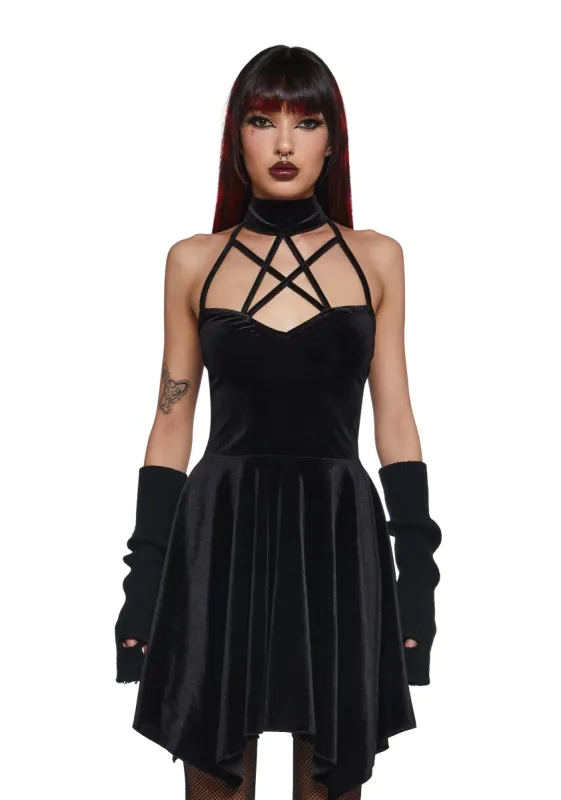 Midnight Omens Mini Dress sold by Dolls Kill