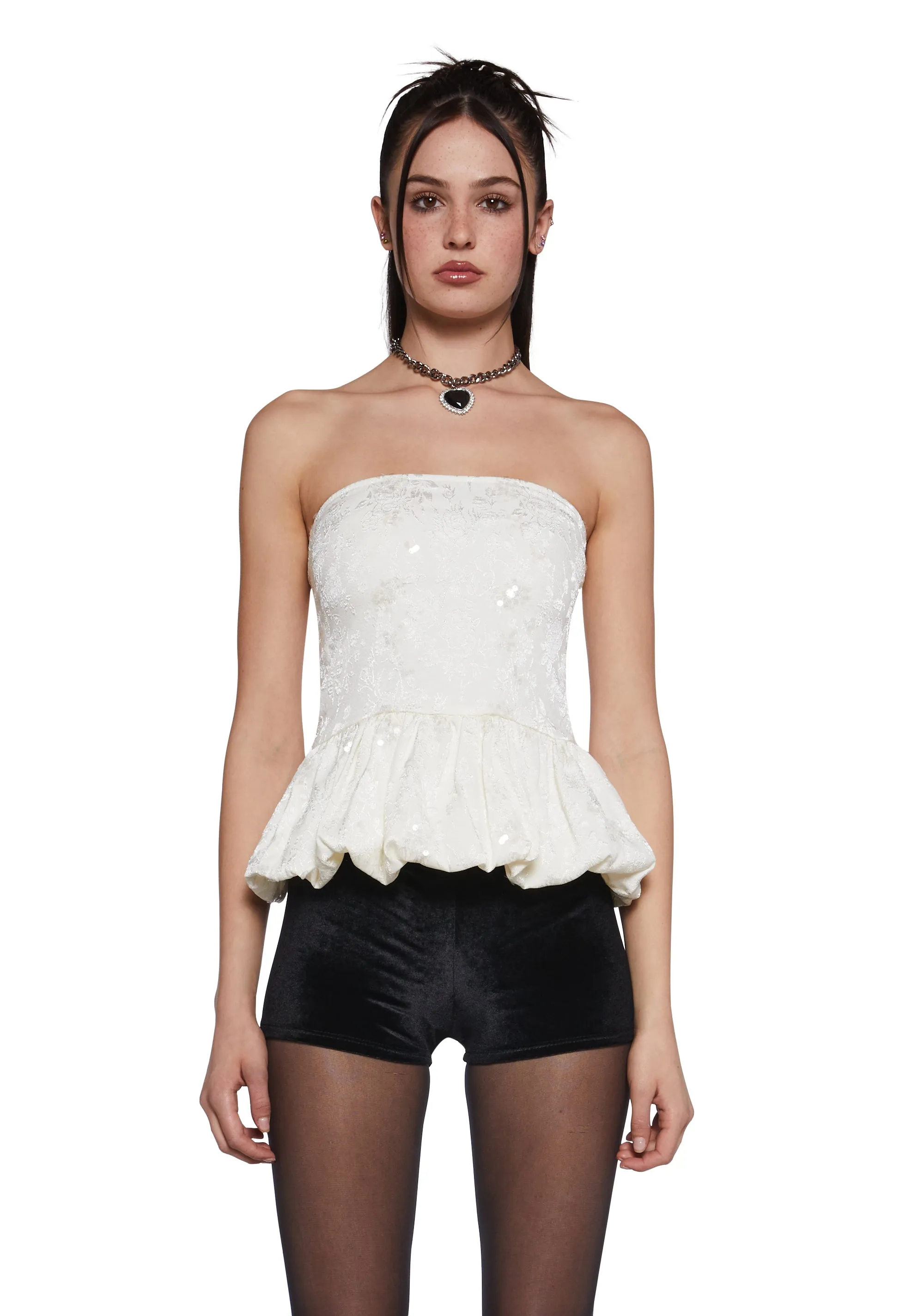 Saya Bandeau Top sold by Dolls Kill