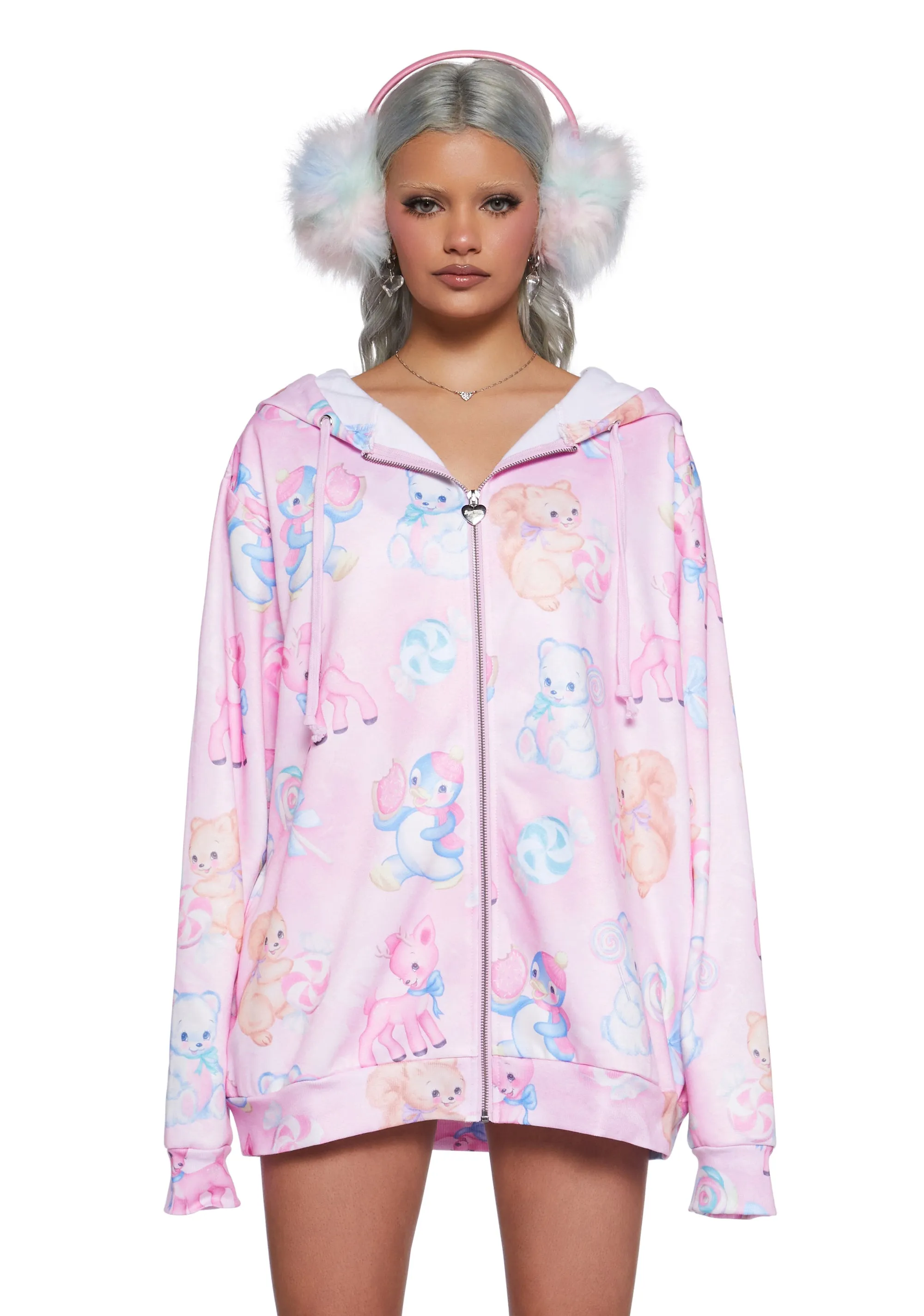 Candy Cravers Fleece Hoodie sold by Dolls Kill