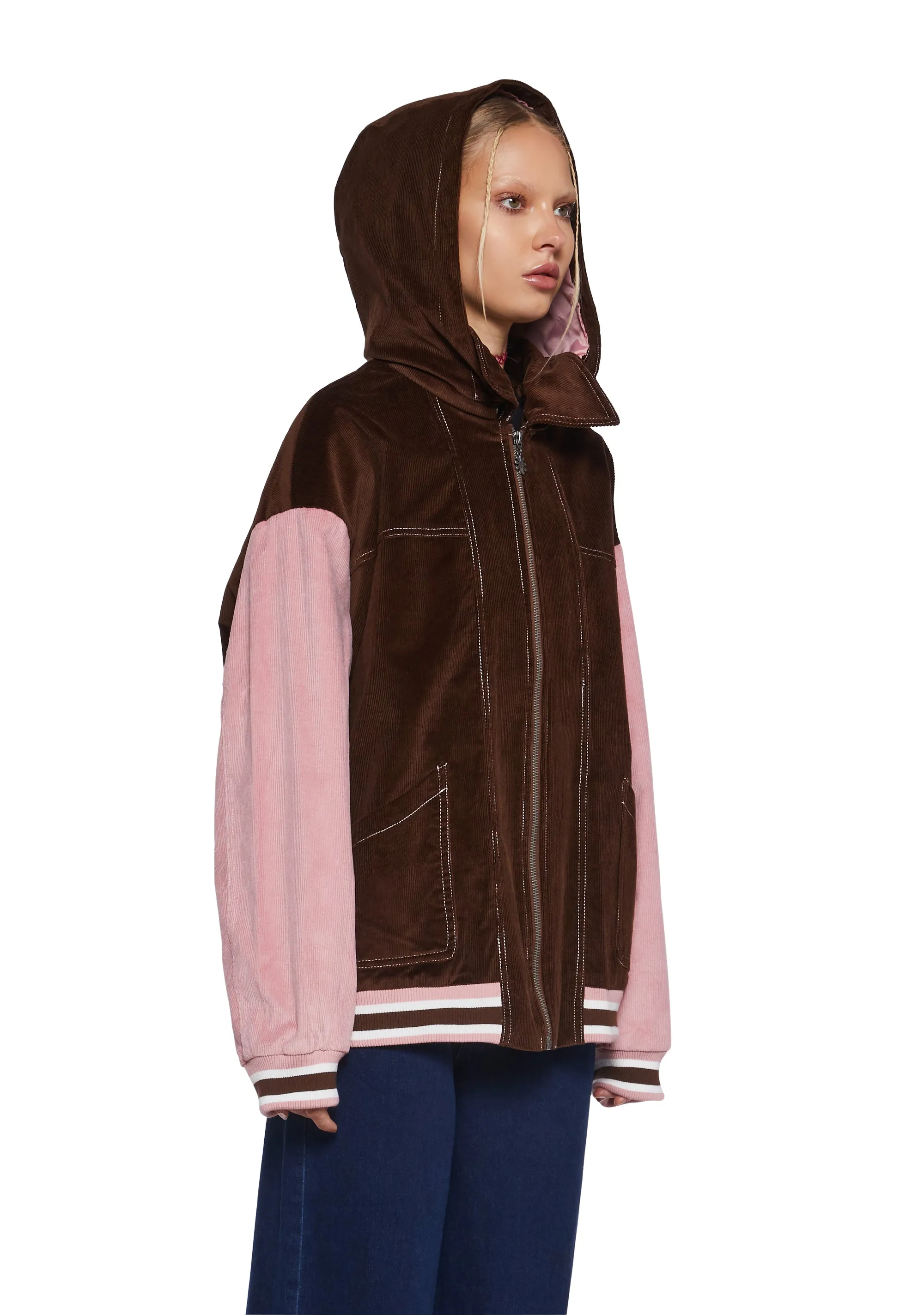 Breaking It Down Corduroy Jacket sold by Dolls Kill product image thumbnail 3