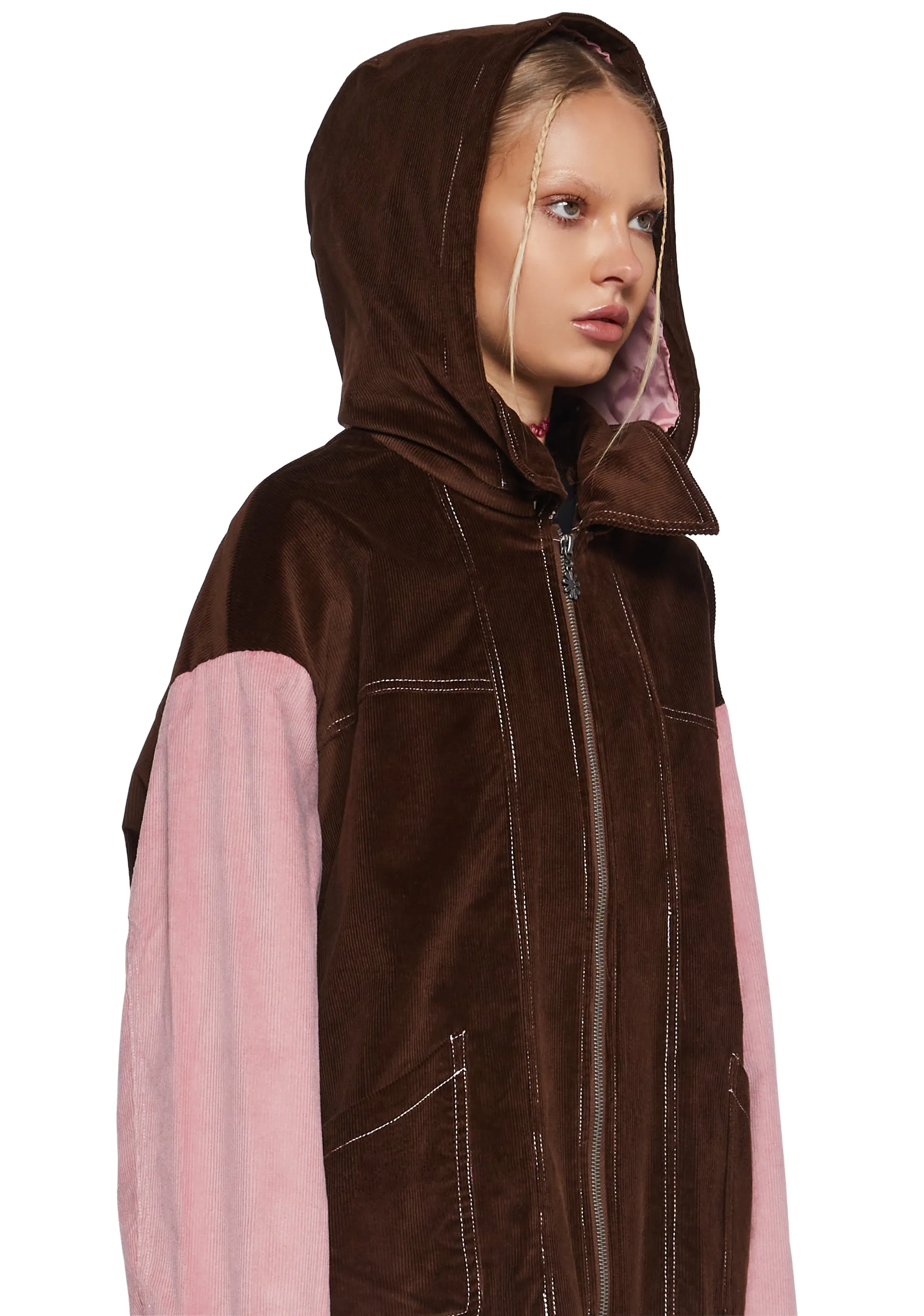 Breaking It Down Corduroy Jacket sold by Dolls Kill product image thumbnail 5