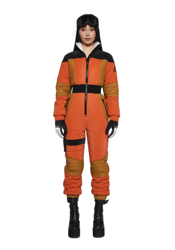 My Ninja Way Colorblock Snowsuit sold by Dolls Kill