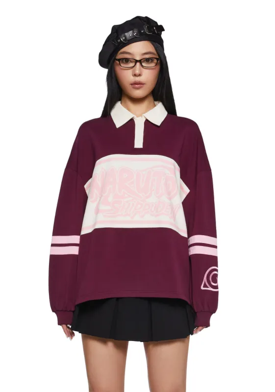 Shinobi Prep Long Sleeve Tee sold by Dolls Kill