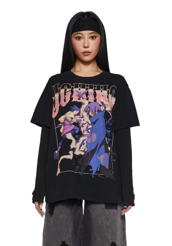 Cursed Legacy Long Sleeve Tee sold by Dolls Kill