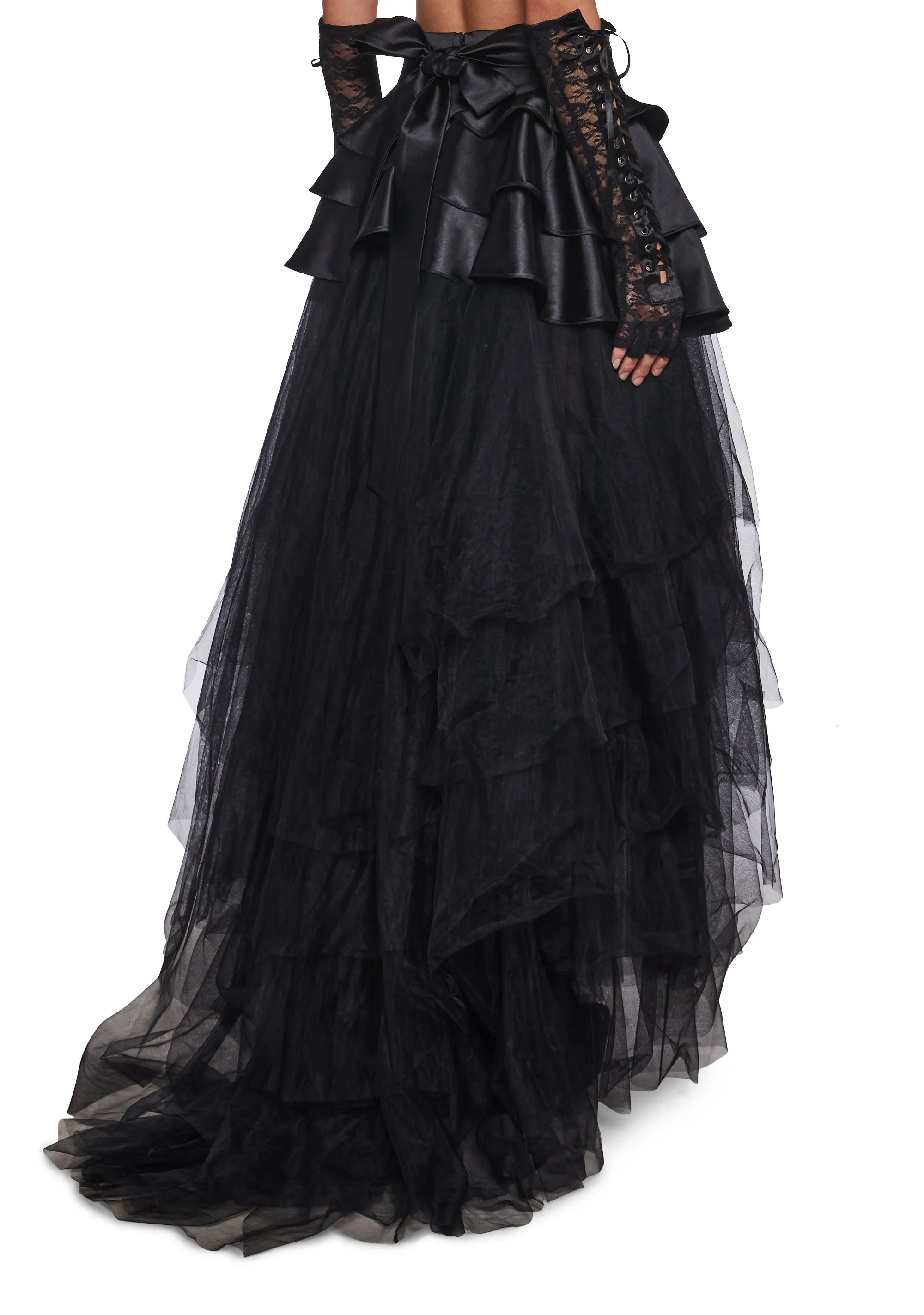 Nocturne Enchantment Maxi Skirt sold by Dolls Kill product image thumbnail 4