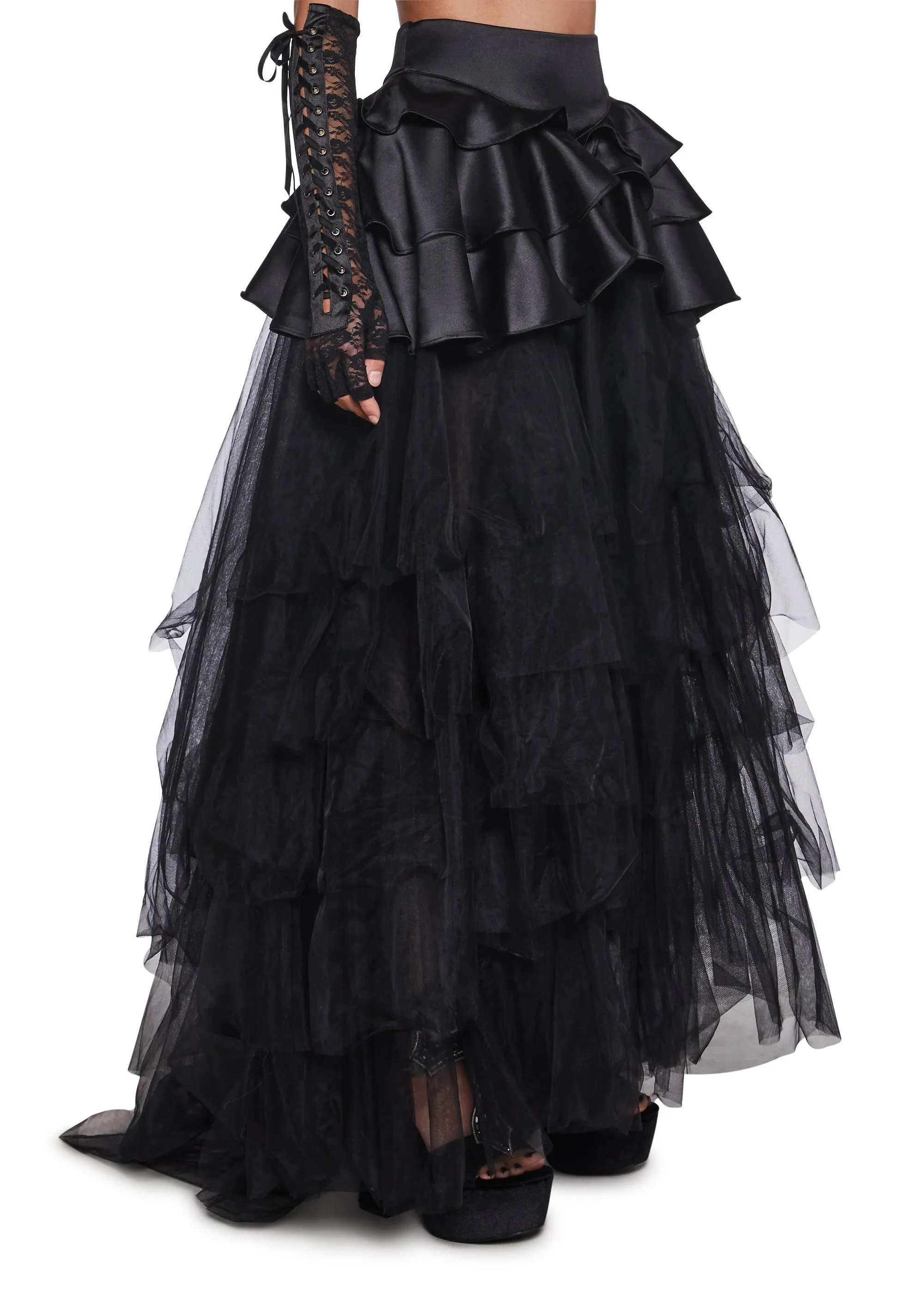 Nocturne Enchantment Maxi Skirt sold by Dolls Kill product image thumbnail 3