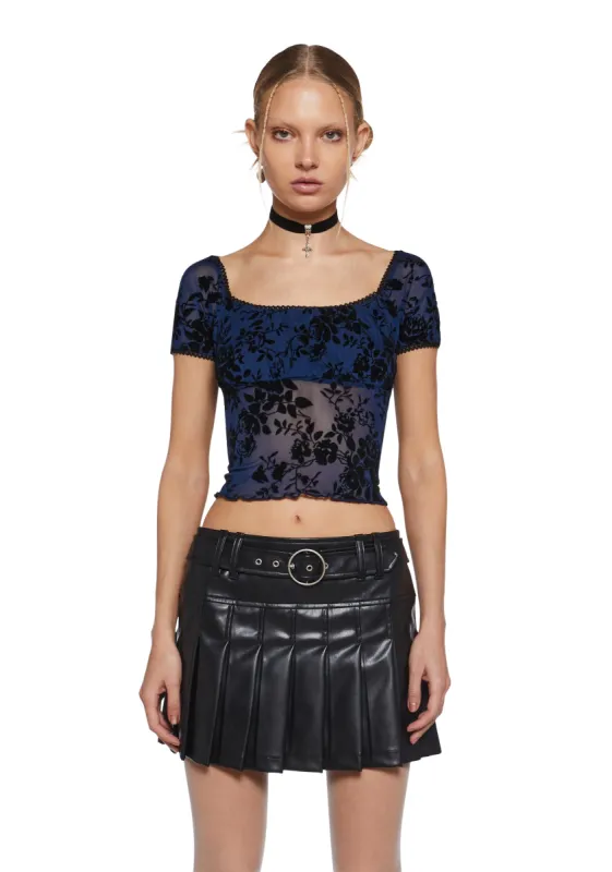 Humble Brag Mesh Top sold by Dolls Kill