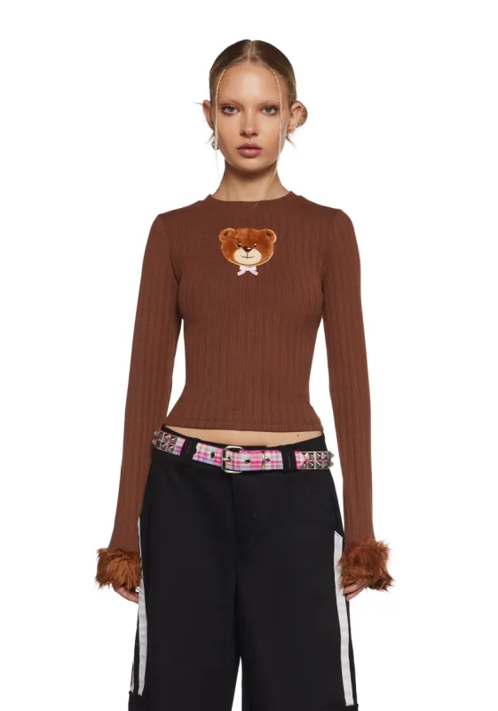 So Lovable Long Sleeve Top sold by Dolls Kill