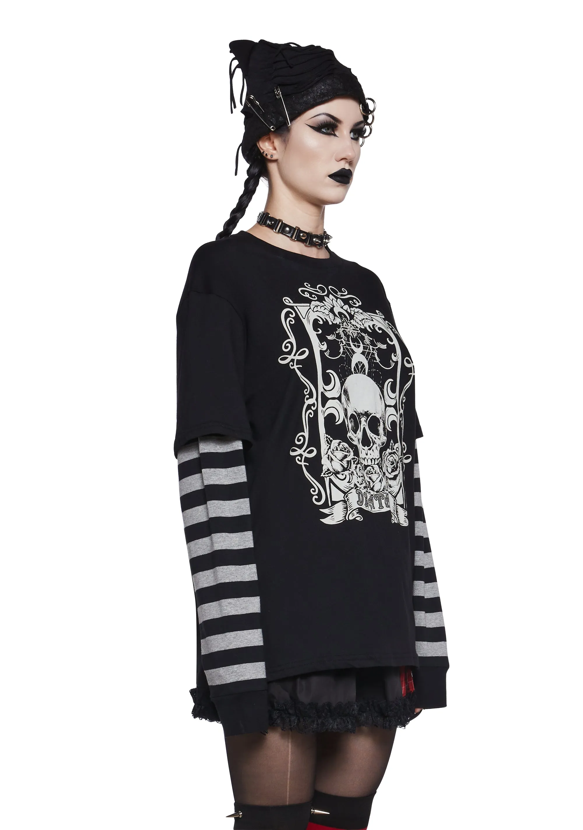 Cold Embrace Long Sleeve Tee sold by Dolls Kill product image thumbnail 3
