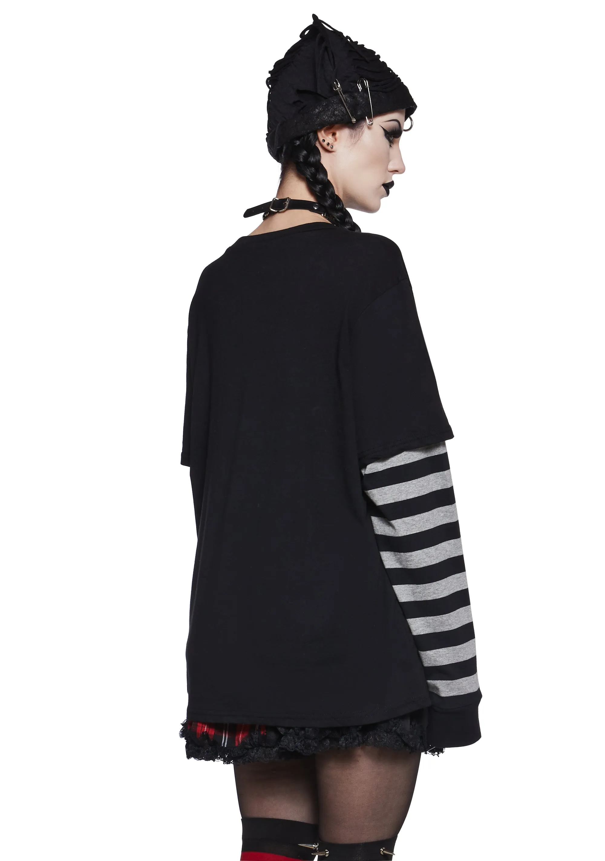 Cold Embrace Long Sleeve Tee sold by Dolls Kill product image thumbnail 4