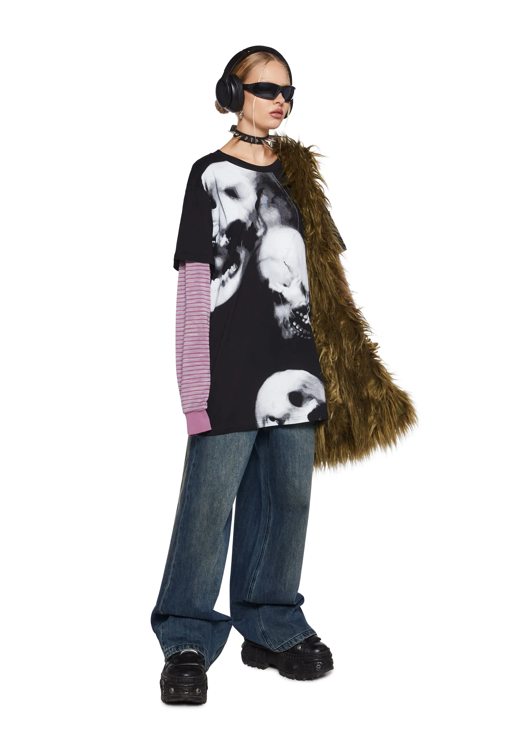 Illusive Hallucinations Long Sleeve Top sold by Dolls Kill product image thumbnail 2