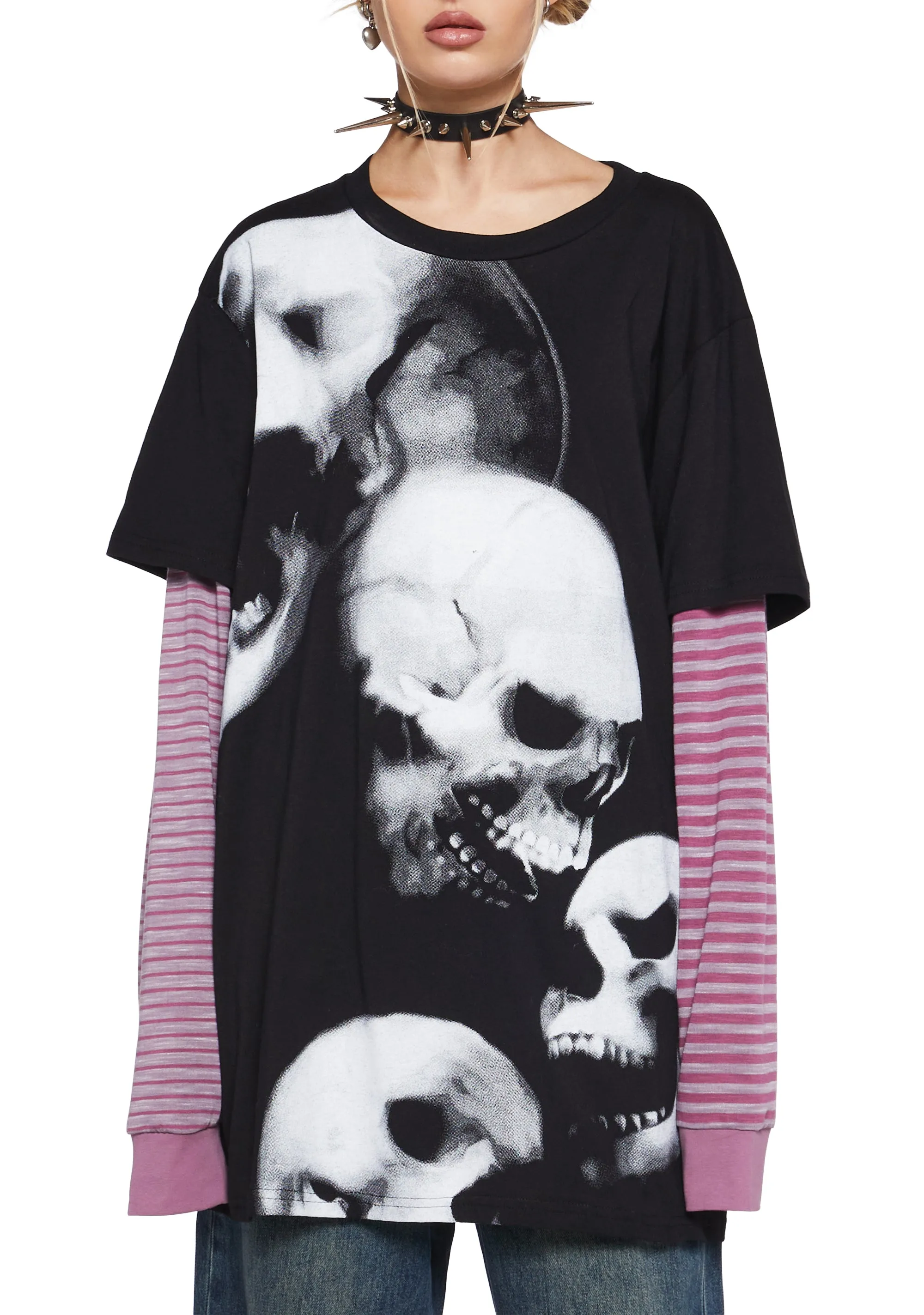 Illusive Hallucinations Long Sleeve Top sold by Dolls Kill product image thumbnail 5