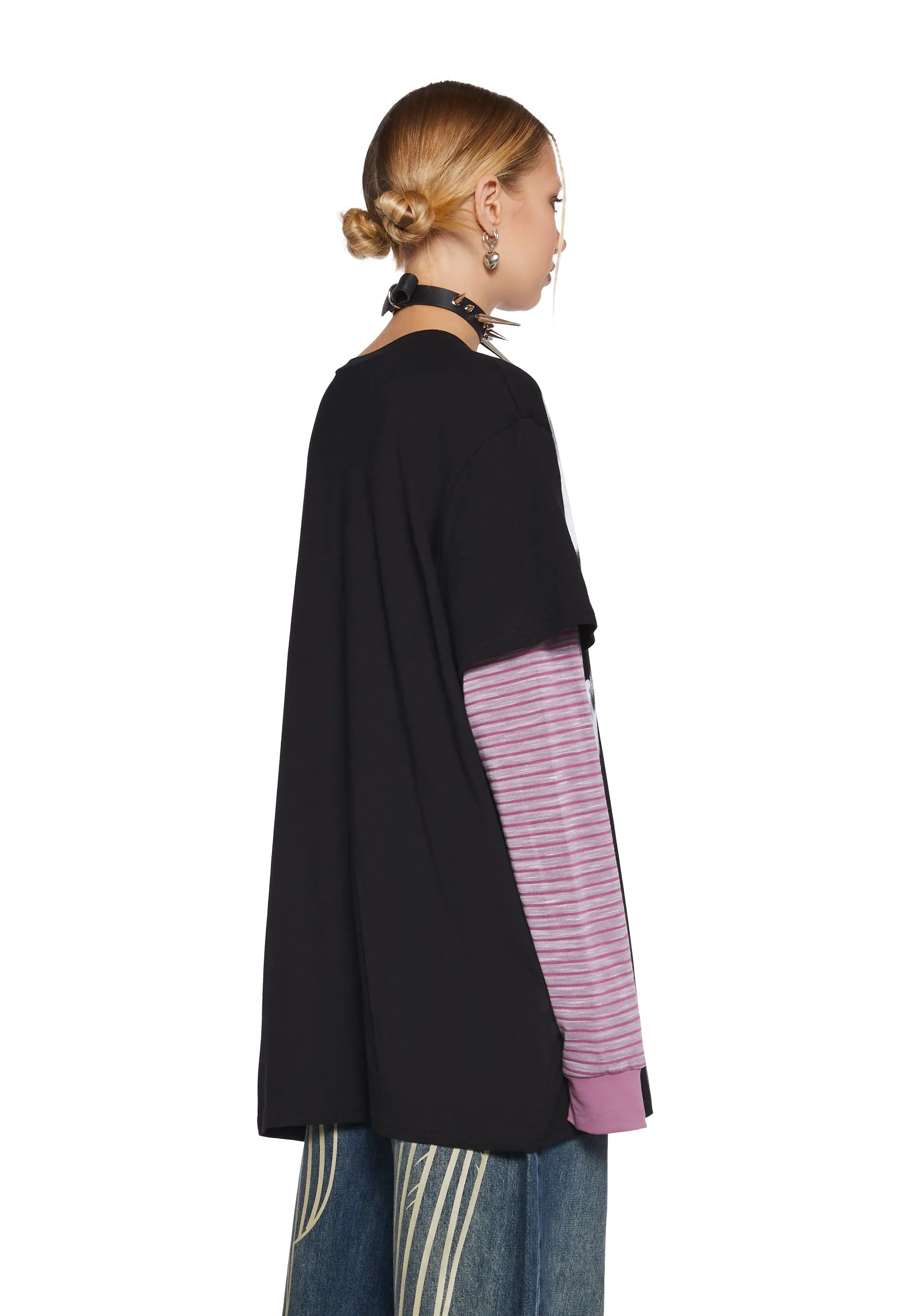 Illusive Hallucinations Long Sleeve Top sold by Dolls Kill product image thumbnail 4