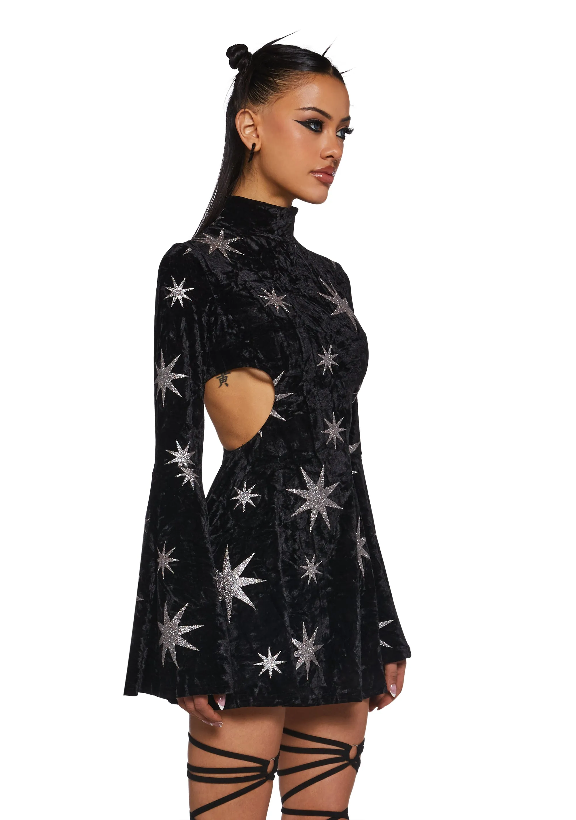 Stardust Splendor Mini Dress sold by Dolls Kill product image thumbnail 3