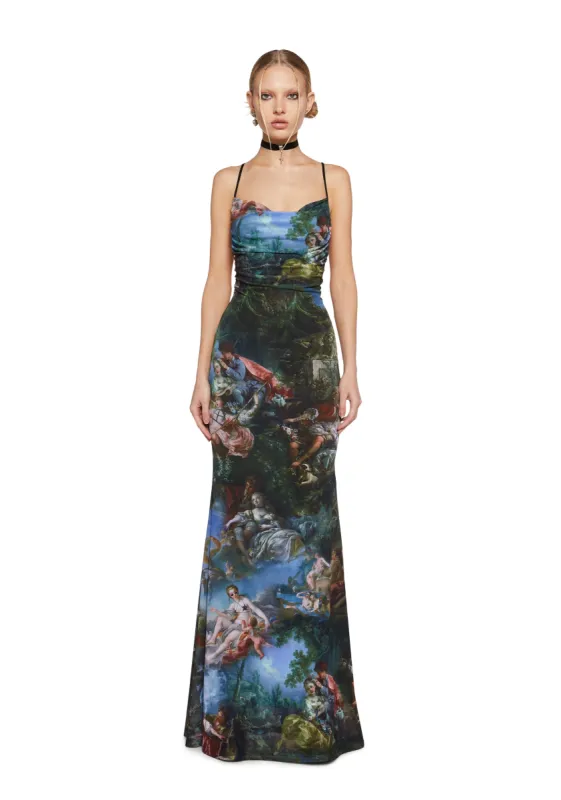 Gaze Of Love Maxi Dress - Da Vinci’s Demons sold by Dolls Kill