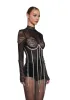 Glittering Spotlight Underbust Corset sold by Dolls Kill