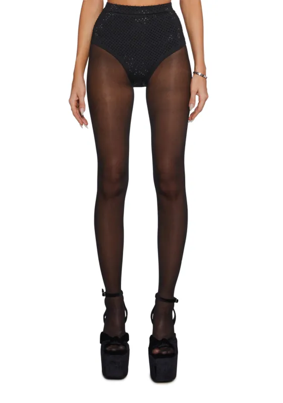 Spotlight On The Dancefloor Booty Shorts sold by Dolls Kill