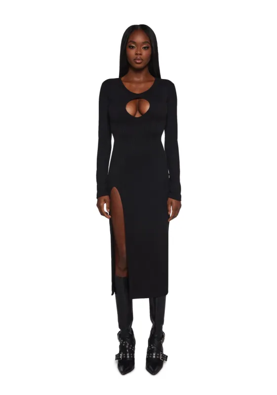 Take A Pose Midi Dress sold by Dolls Kill