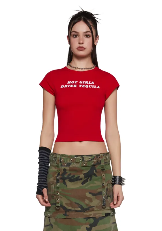 Hot To Go Graphic Tee sold by Dolls Kill