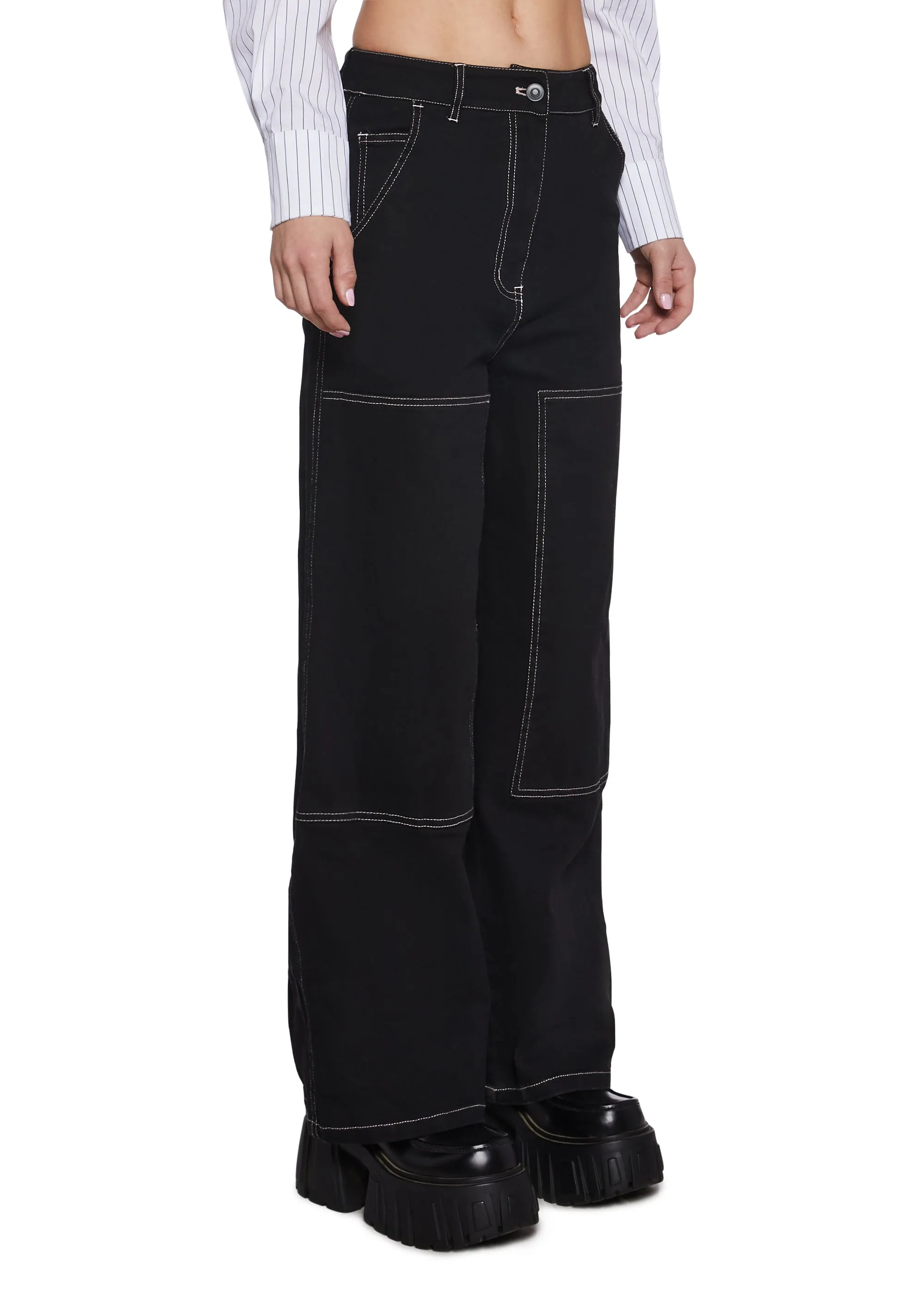 Magnificent Day Wide Leg Jeans sold by Dolls Kill product image thumbnail 3