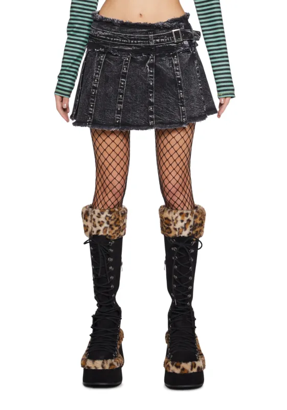 Do It For Myself Mini Skirt sold by Dolls Kill