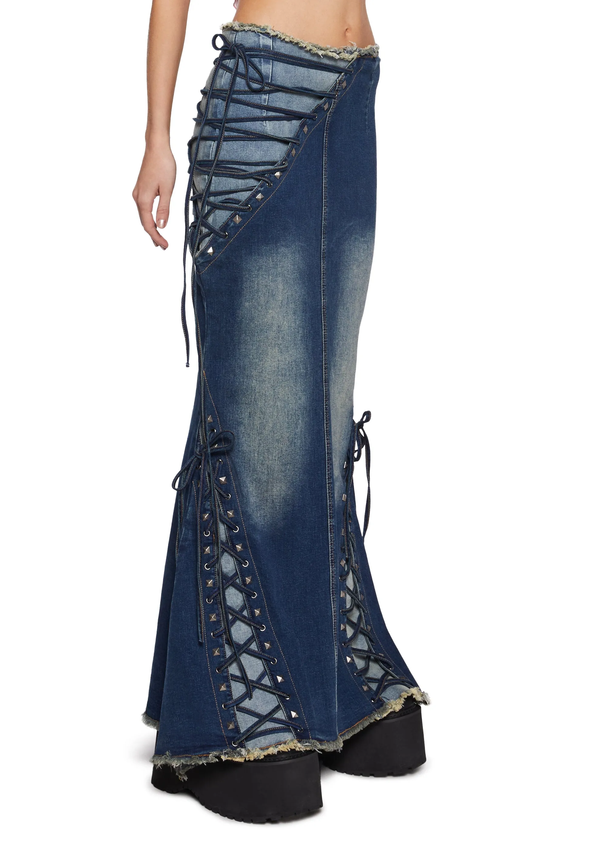 Misunderstood Tendencies Maxi Skirt sold by Dolls Kill product image thumbnail 3