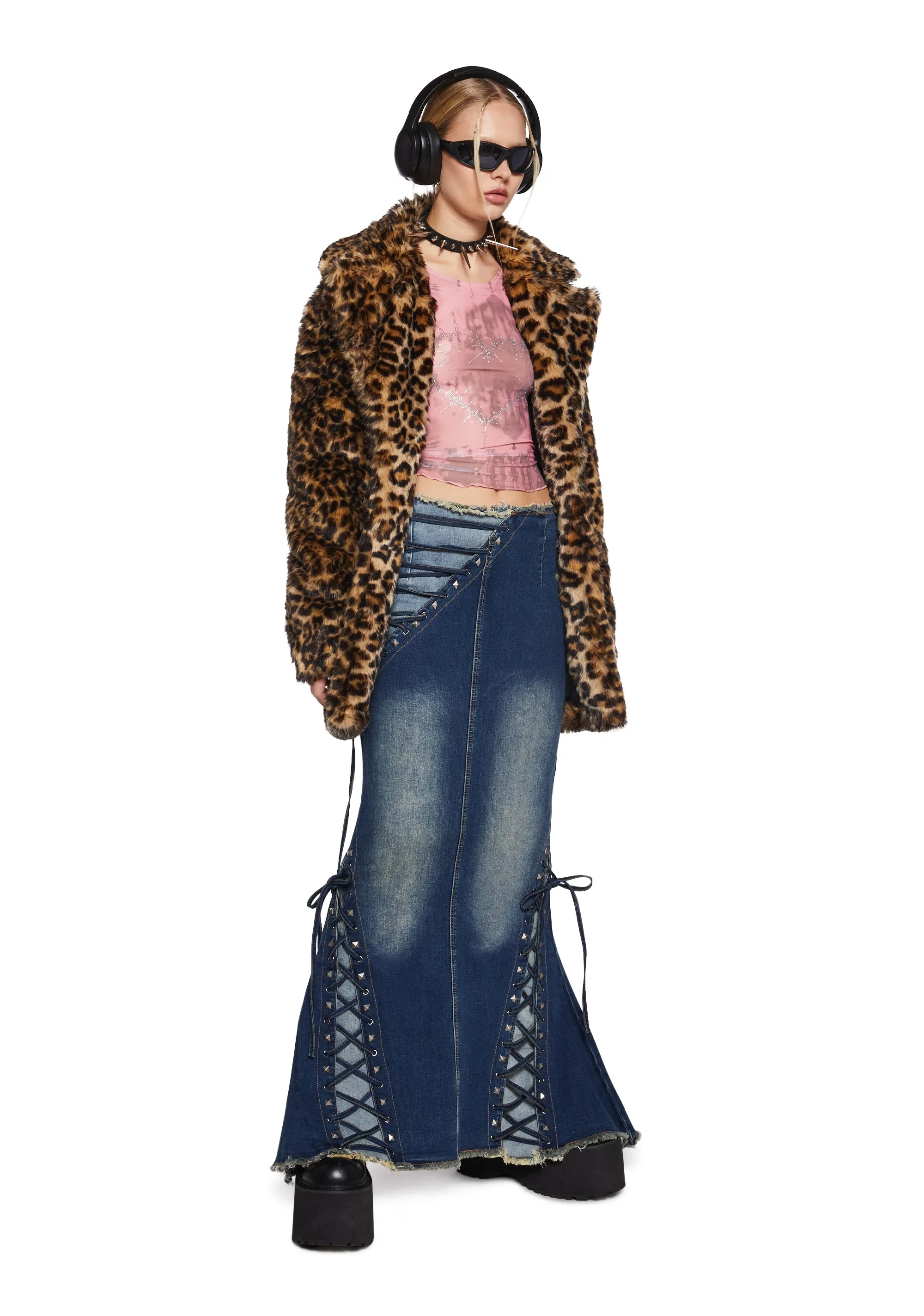 Misunderstood Tendencies Maxi Skirt sold by Dolls Kill product image thumbnail 2