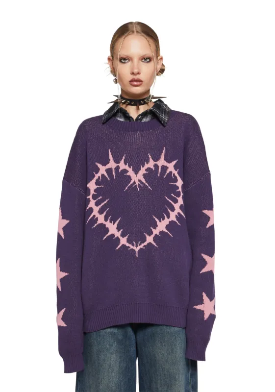 Always Dreaming Oversized Sweater sold by Dolls Kill