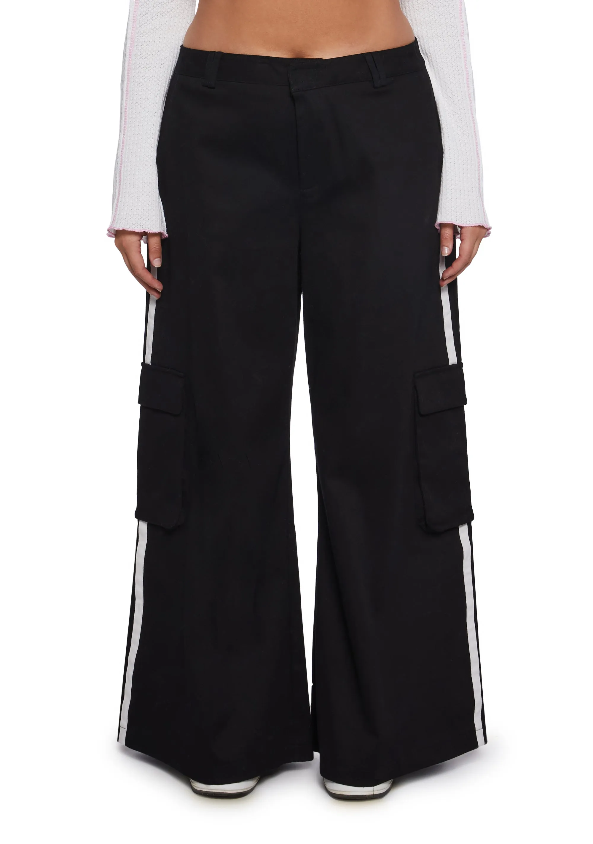 Have You Crushing Wide Leg Cargo Pants sold by Dolls Kill product image thumbnail 2