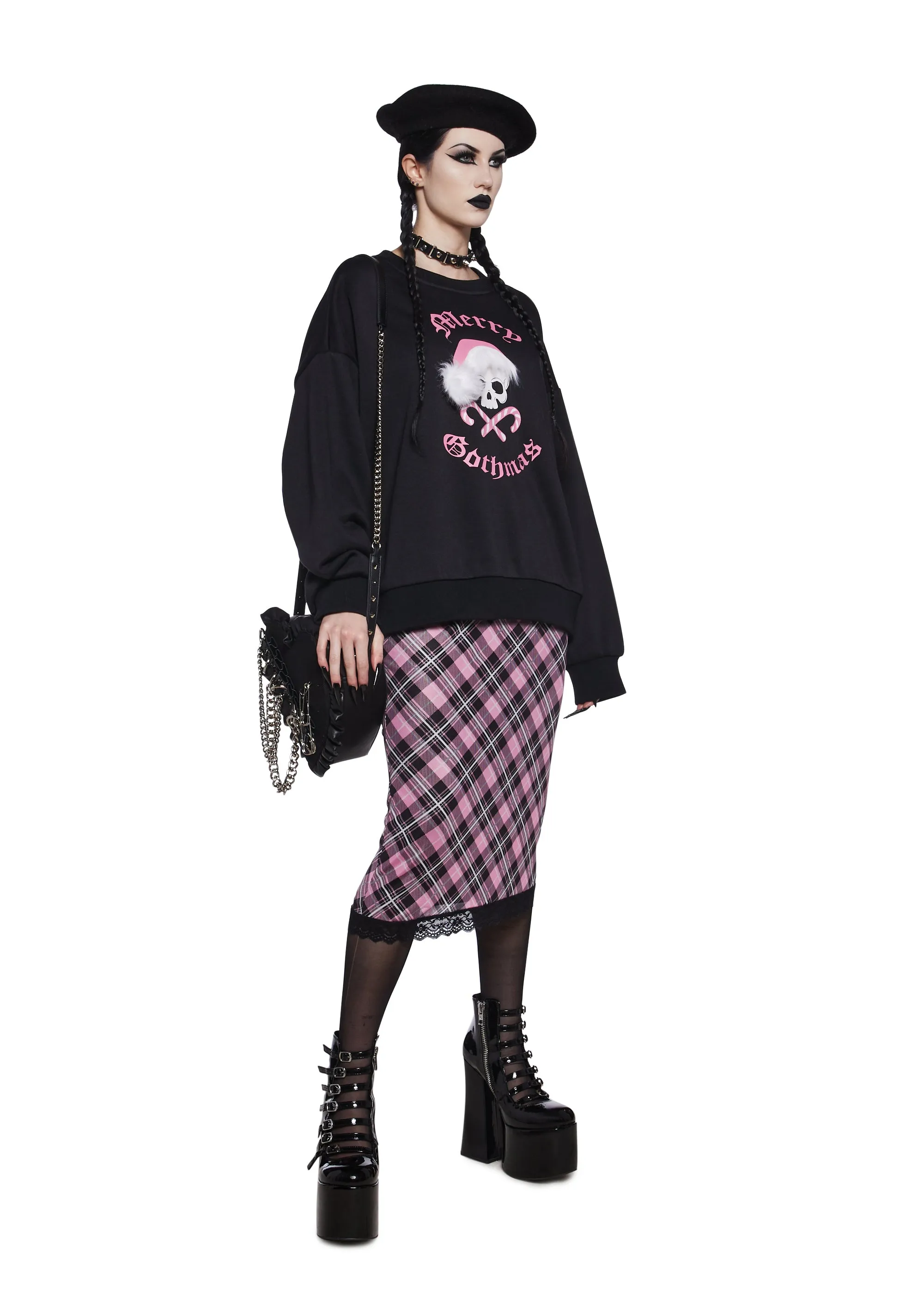 Gothic Tidings Sweatshirt sold by Dolls Kill product image thumbnail 2