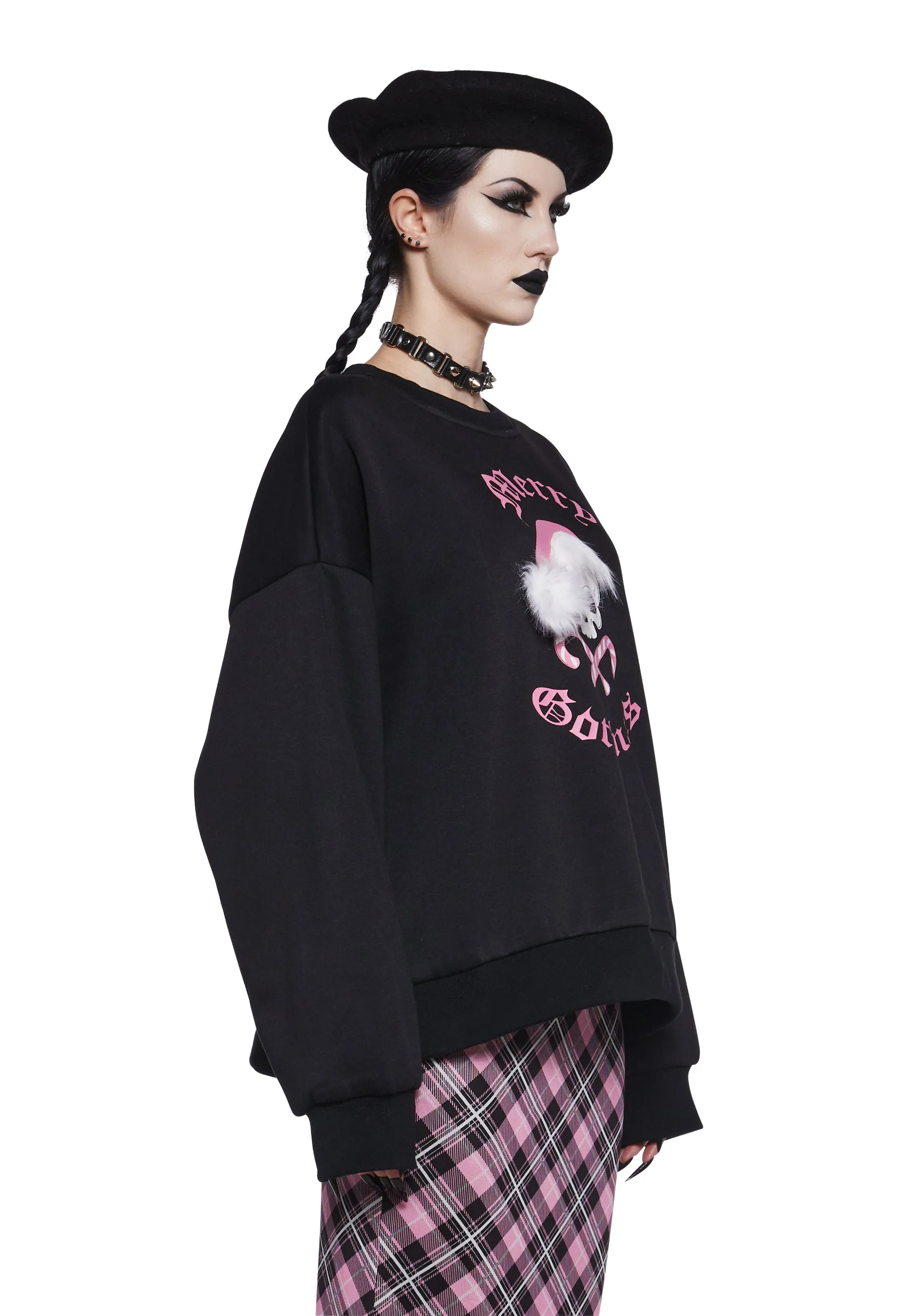 Gothic Tidings Sweatshirt sold by Dolls Kill product image thumbnail 3