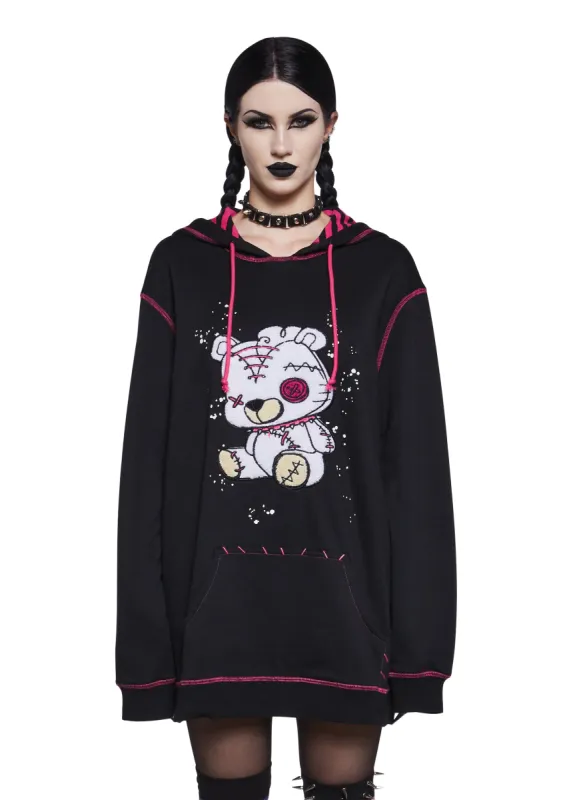 Plush Love Pullover Hoodie sold by Dolls Kill