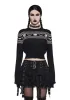 Macabre Wishes Crop Sweater sold by Dolls Kill