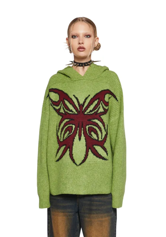 Ordinary Day Knit Hoodie sold by Dolls Kill