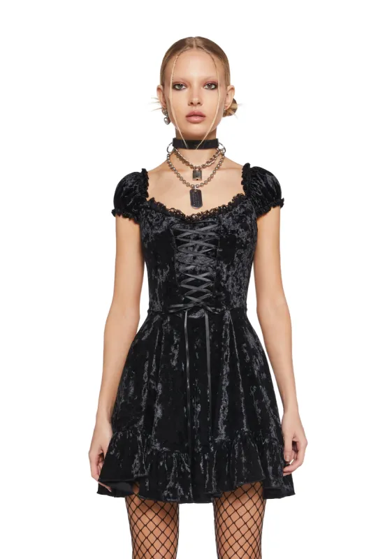 Breaking Hearts Mini Dress sold by Dolls Kill