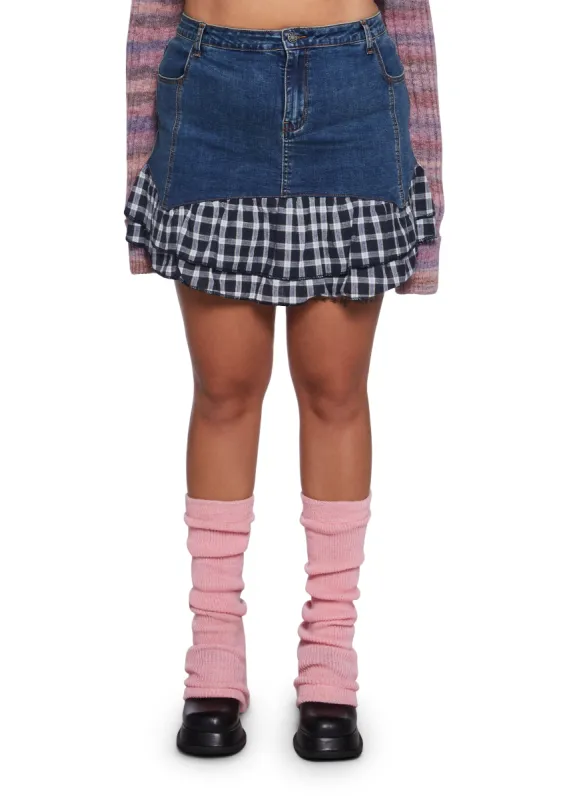 Quirky Outing Mini Skirt sold by Dolls Kill