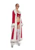 Feminine Fantasy Sheer Robe - Red sold by Dolls Kill
