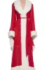 Feminine Fantasy Sheer Robe - Red sold by Dolls Kill